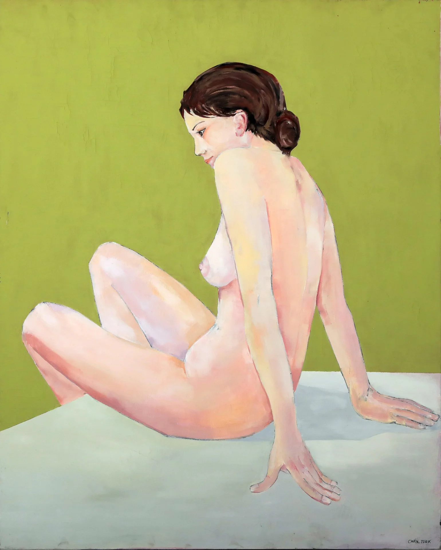 Carole Turk « Nu de femme » 
Dim: 100 x 80 cm
