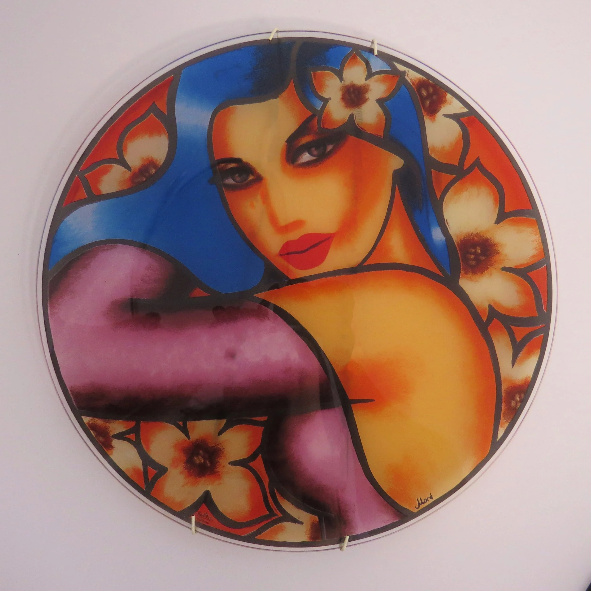 Diameter: 33.5 cm. Germany, 20th century.