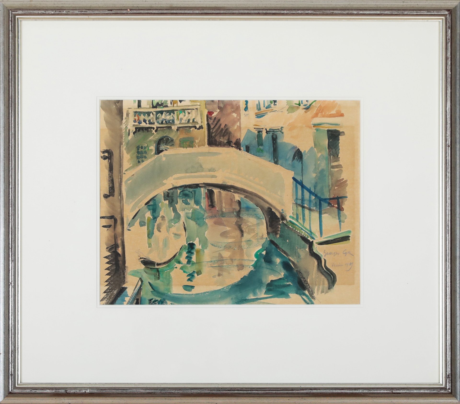 Georges Cyr "Vue de Venise"
Dim: 31x 25 cm
