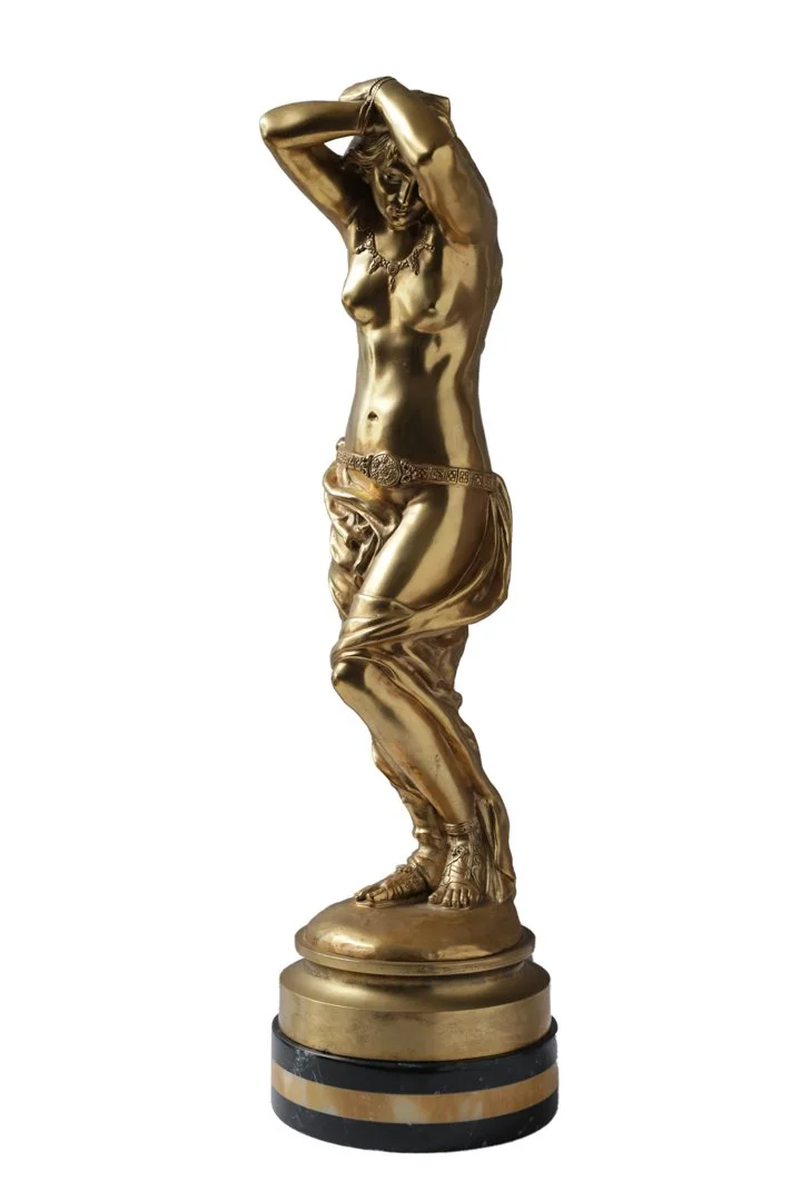 Emile François Rousseau « A Bound Slavegirl » 
Ht: 69 cm
