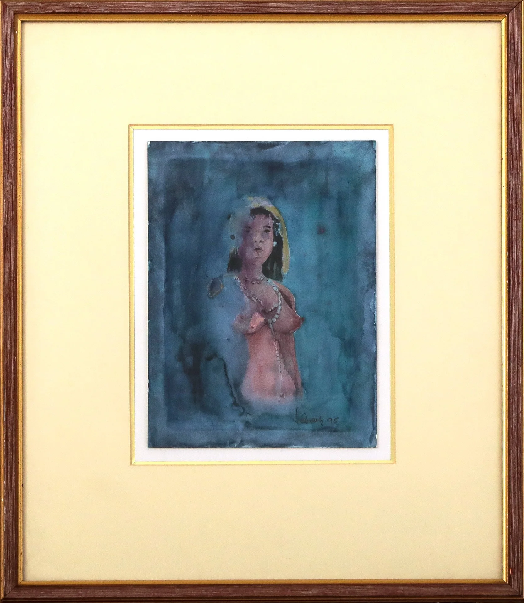 Sebouh « Nu de femme »
Dim: 30 x 20 cm 
