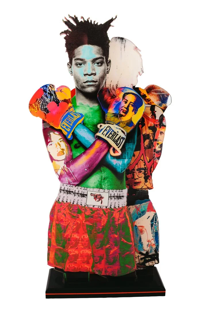 Selim Attiyeh  « Boxing » 
Dim :60 x 30 cm
