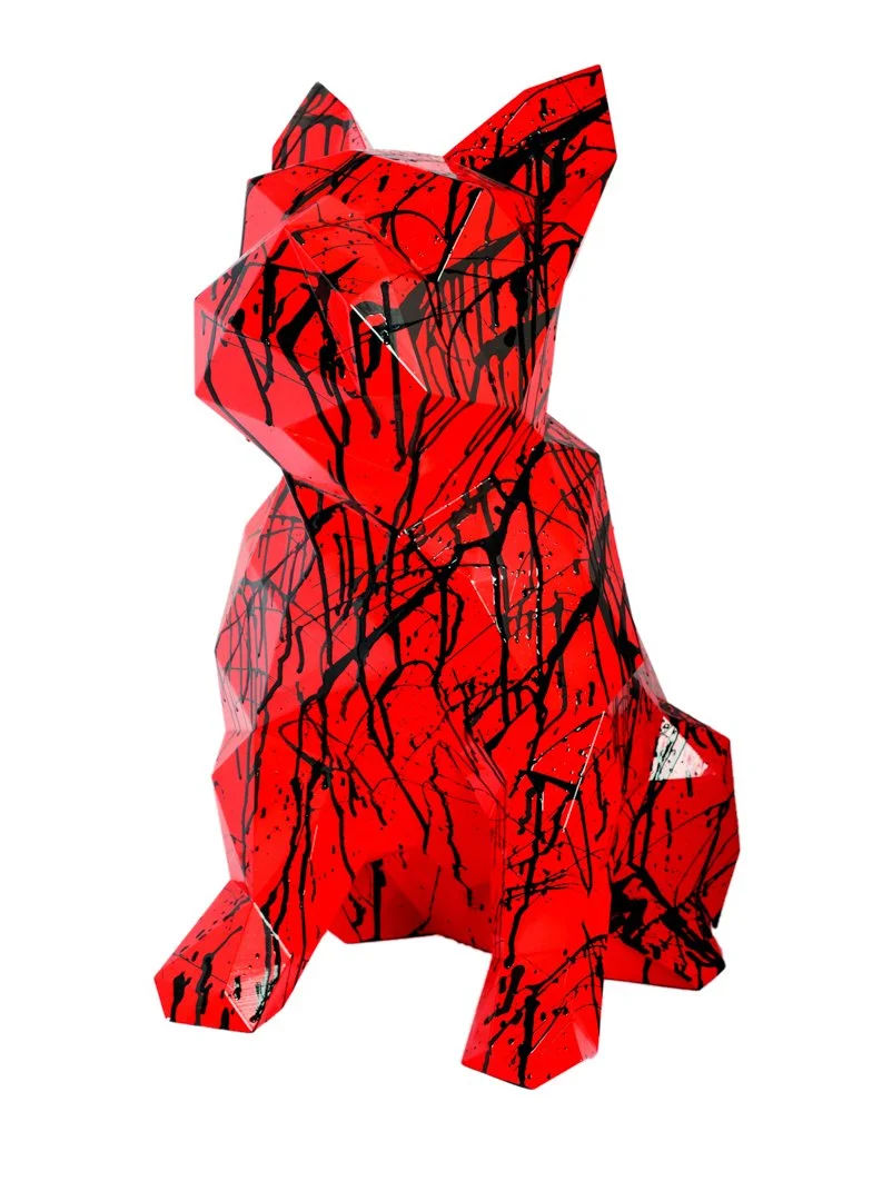 Doumit Raidy « Chien » 
Dim: Ht: 65 cm
