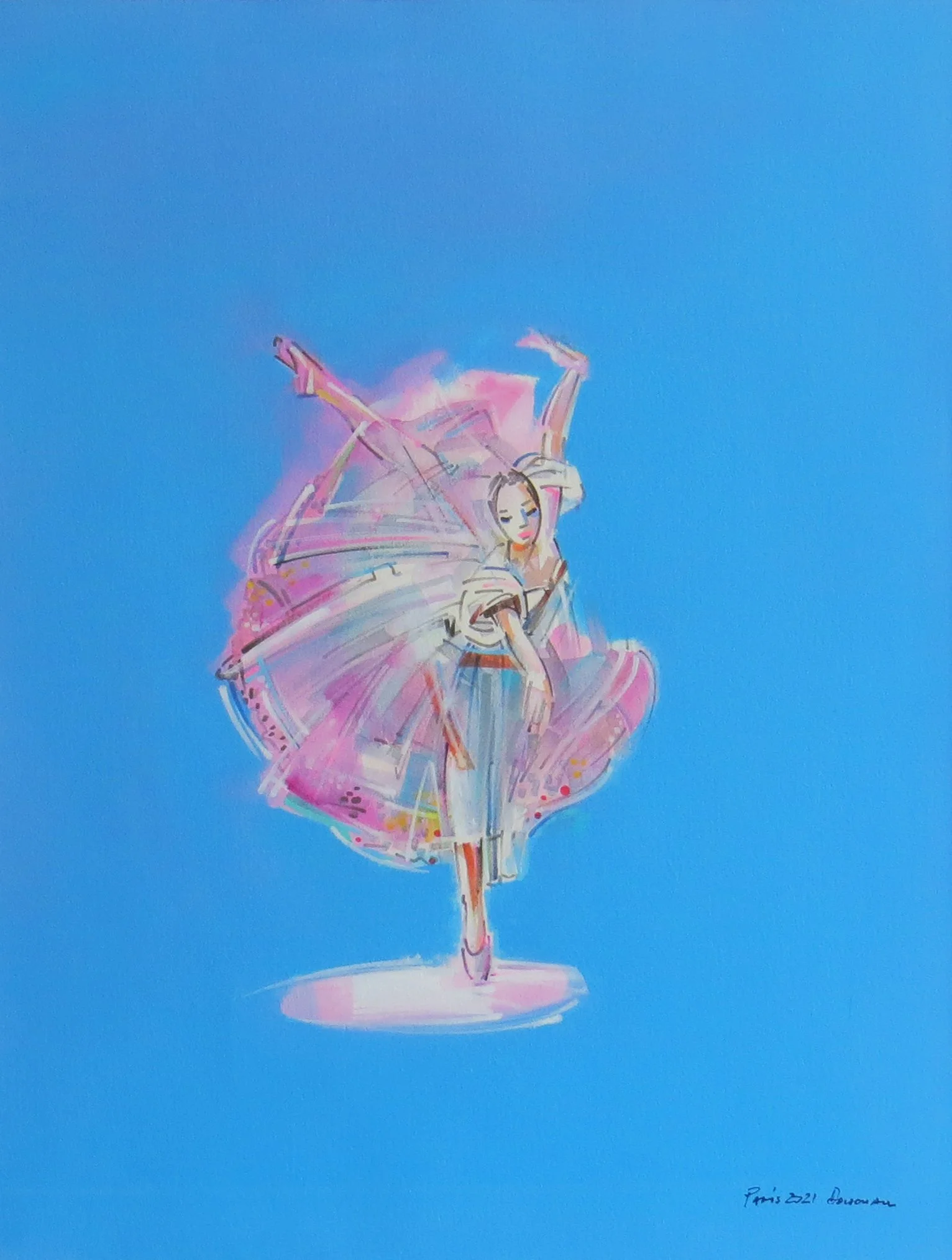 « Ballerine » Dim: 54 x 40 cm