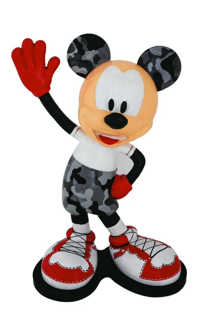 Khalil Maacaron « Mickey 3D Printed »
Dim: 22 x 14 cm  Ht: 35 cm
