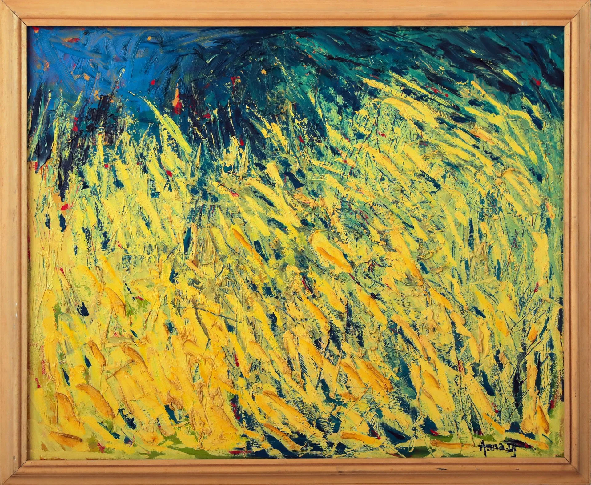 Anna Djérédjian « Les Buissons Champêtres »
Dim: 81 x 65 cm 
