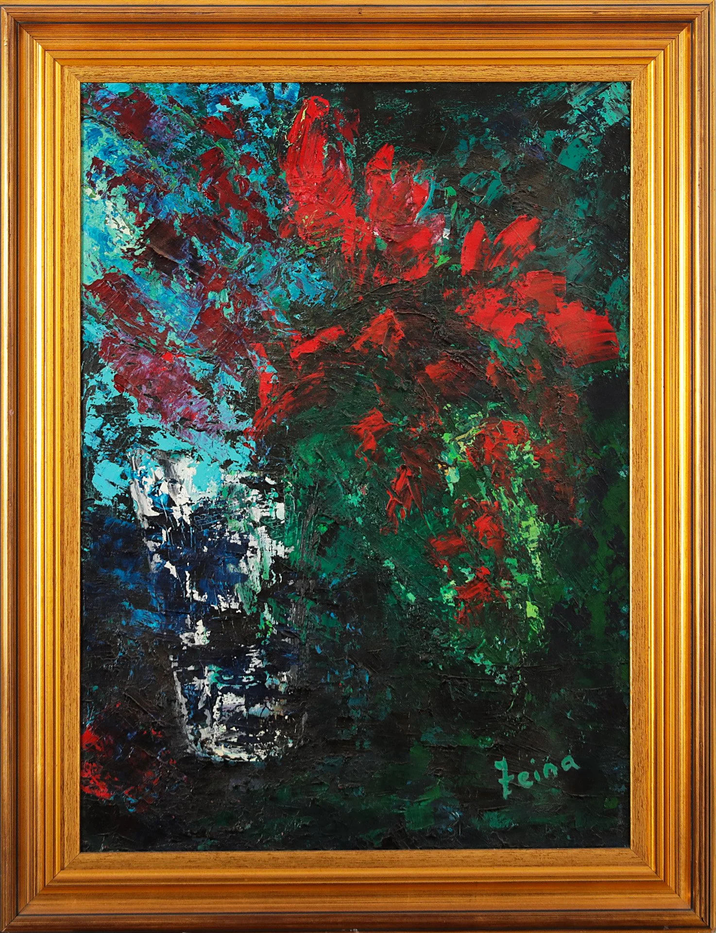 Zeina Gédéon Khoury « Coquelicots »
Dim: 70 x 50 cm
