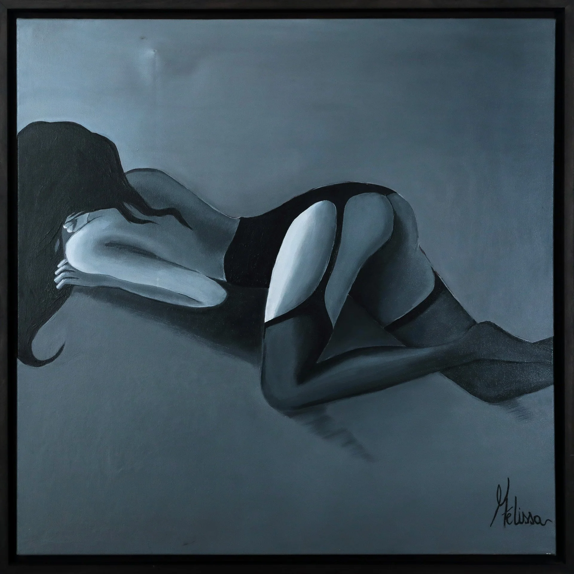Melissa Abi Saleh « Nu de femme »
Dim: 100 x 100 cm
