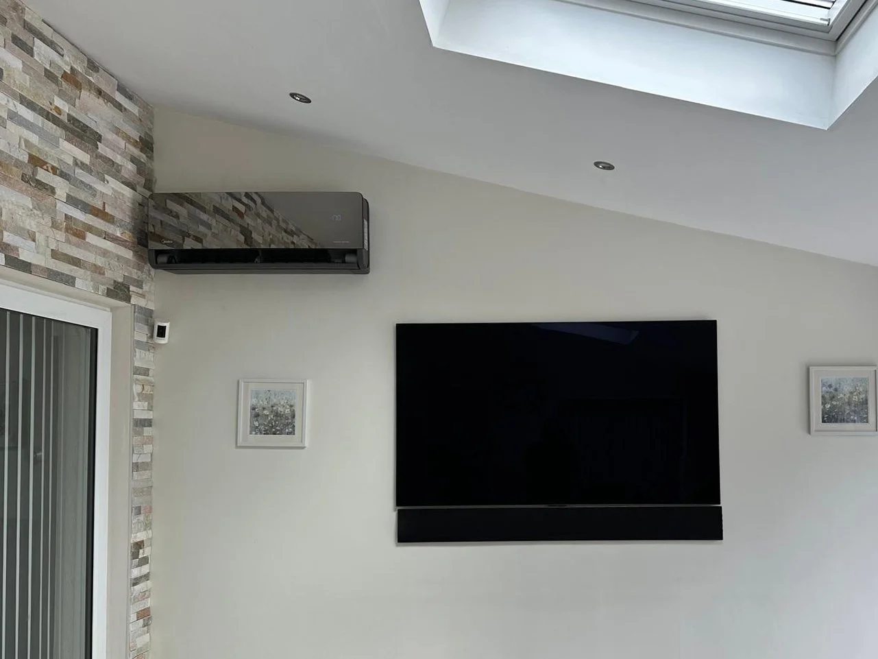 air conditioning installation for home extension