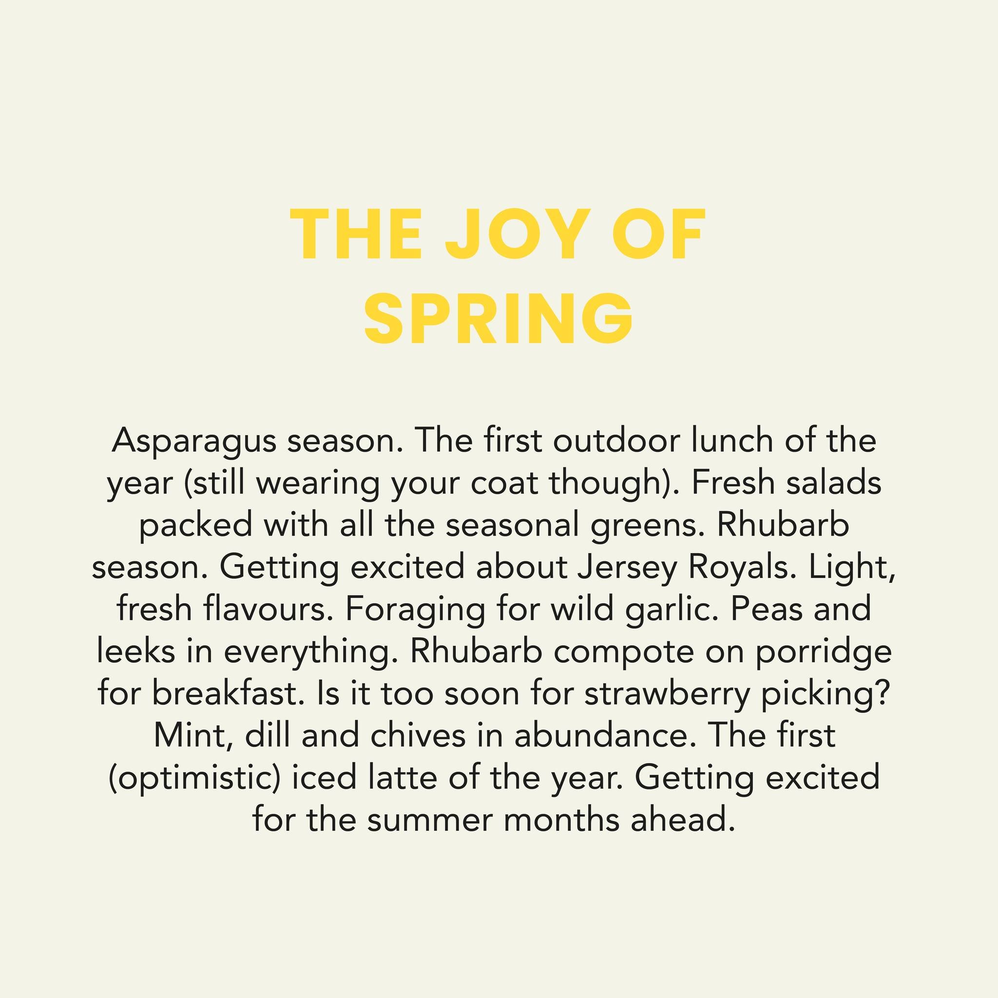 Our love letter to Spring food 🌷 Rhubarb season, fresh vibrant flavours and lots of new seasonal produce! 🥬

What are you most excited about as the seasons change?
#springvibes #seasonaleating #pollenandgrace #quicklunch #plantbased #healthyliving 