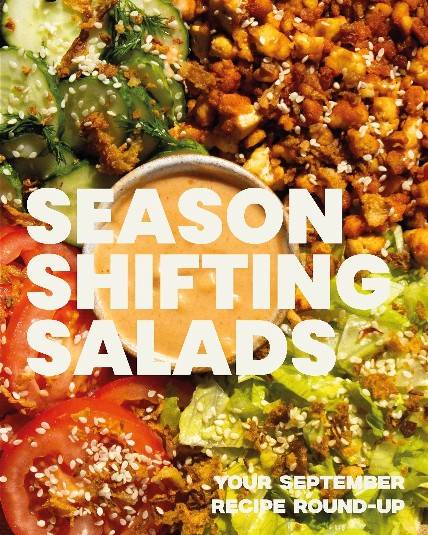 Season Shifting Salads 🥗✨

The days are cooling, but we&rsquo;re still chasing that late-summer sun one salad at a time. These are the plates meeting us in the middle:

1. First glimpse of that butter yellow corn, a true summer king 🌽

2. A quick p