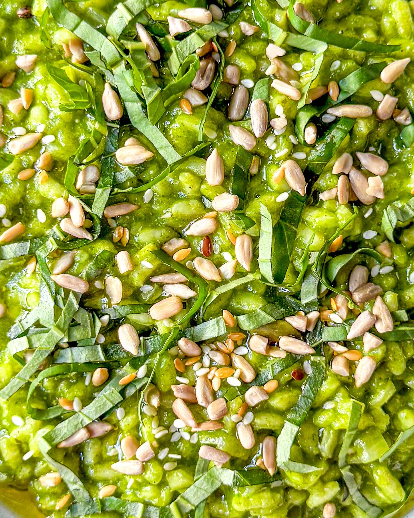 Super green risotto