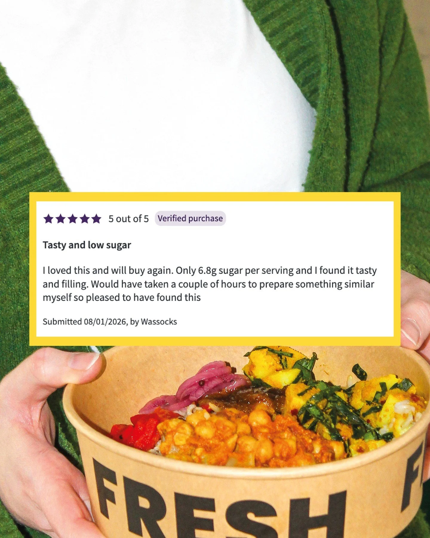 "Would have taken a couple hours to prepare something similar" 🙏🙏🙏 The dream review, and exactly why we do what we do! Real food for the days when you don't have the time or energy to make it yourself 💛