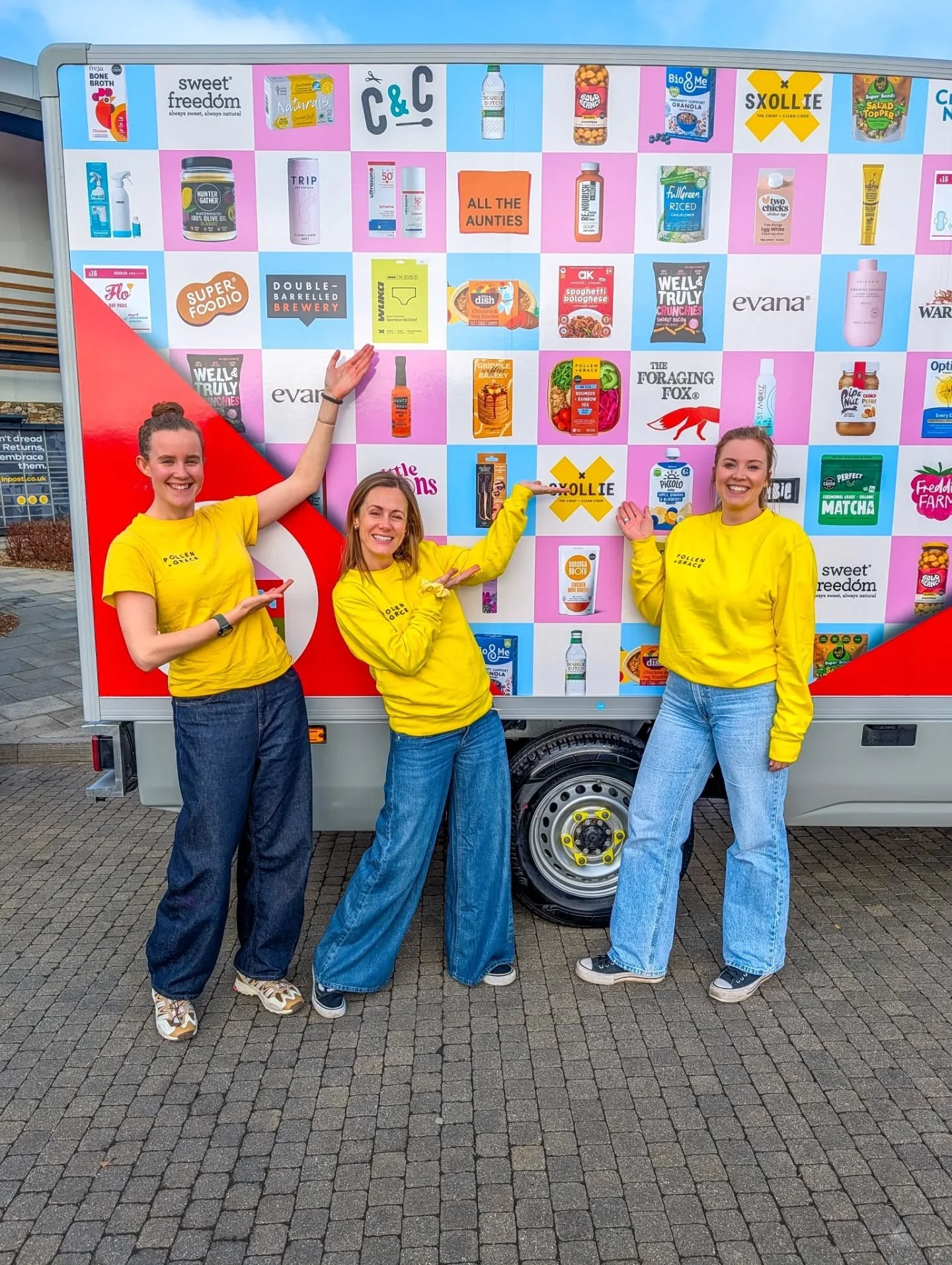 It's really true what the say&hellip; January always feels like the LONGEST month and then before you know it it's almost April?! Here's a few highlights from March at Pollen + Grace:

1. Our mezze bowl on a @tesco VAN!! Feeling famous 🤩
2. Went to 