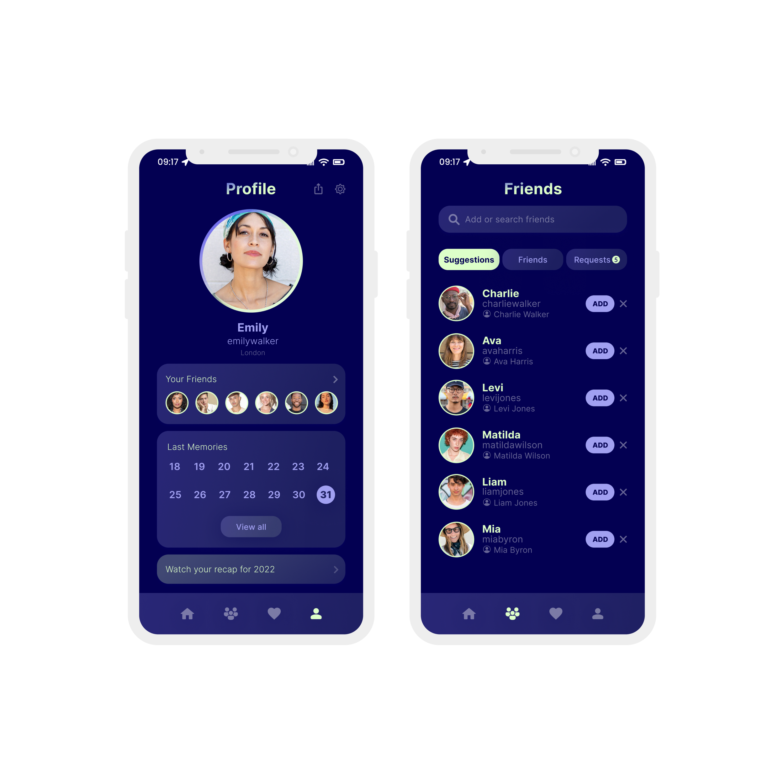 Re-design an app