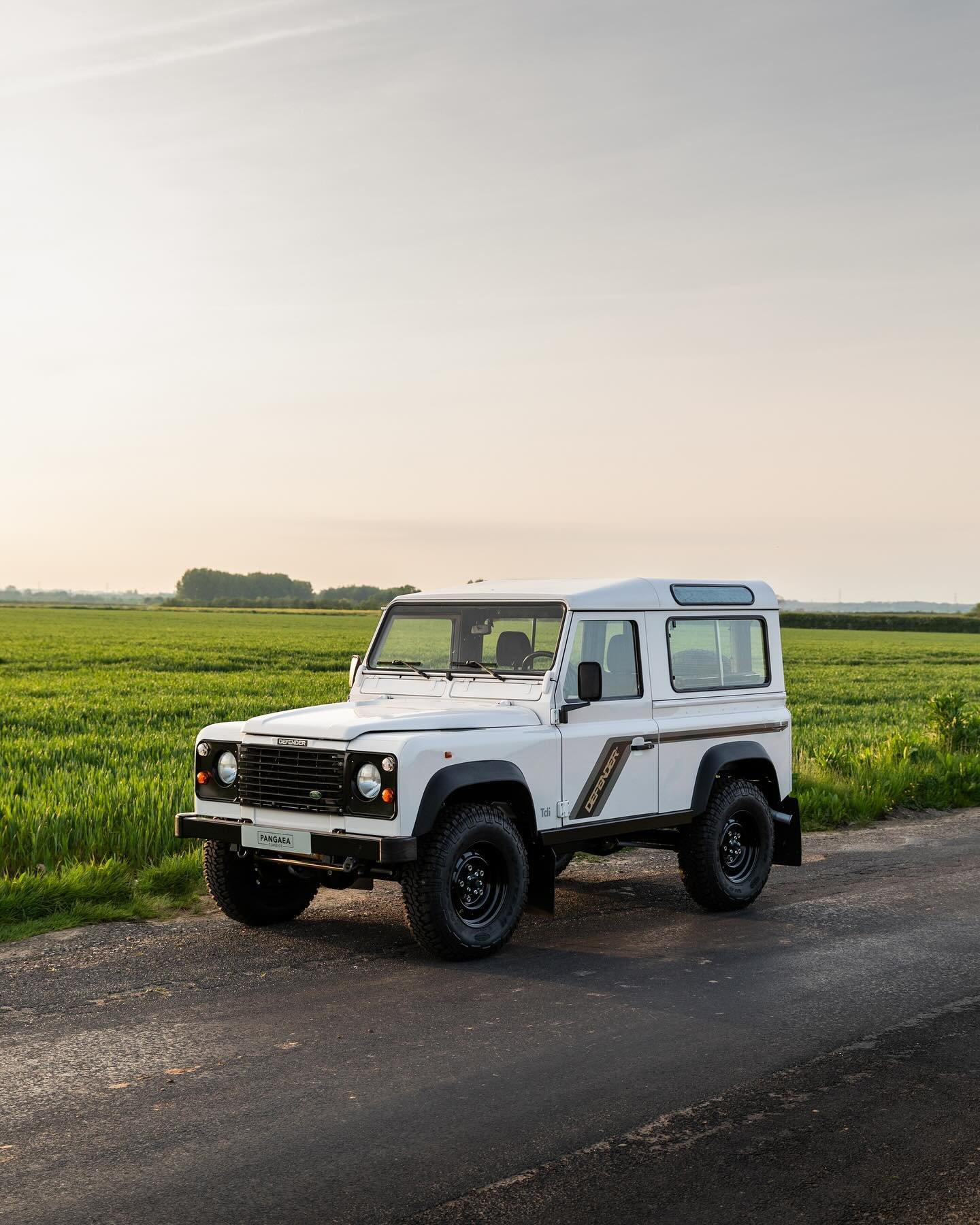 Black and White. It&rsquo;s looks so good, it would be rude not to share a couple more photos!

Our stunning and highly original Alpine White Defender with its Black Leather interior. It smells as good as it looks in there!

All the info is on our we