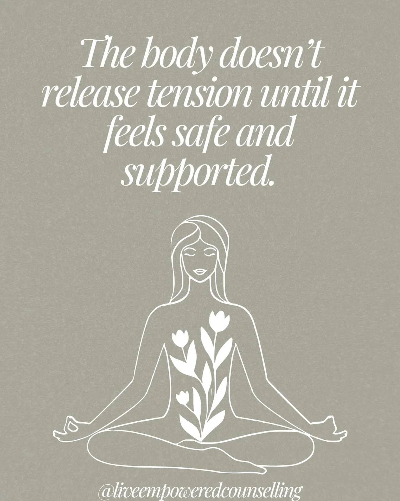 The body holds tension for a reason.

When life feels uncertain, overwhelming, or emotionally demanding, the nervous system often responds by tightening, bracing, and holding on. This can show up in many ways: physical tension in the body, rigid thin