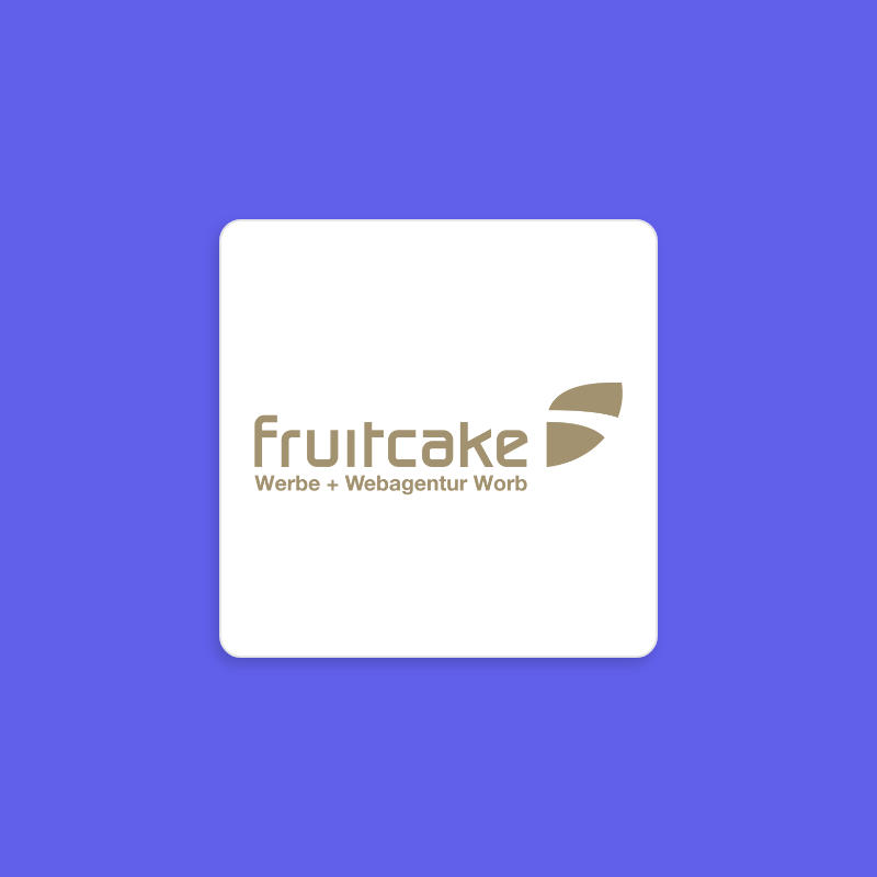 Fruitcake Werbung + Presse AG