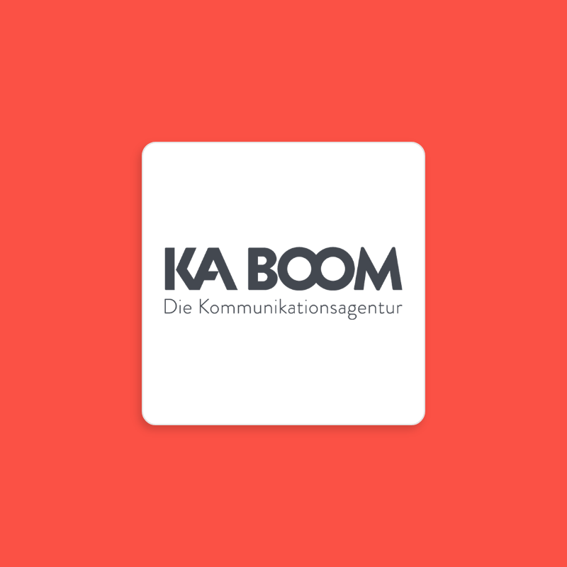 KA BOOM Communications Agency AG