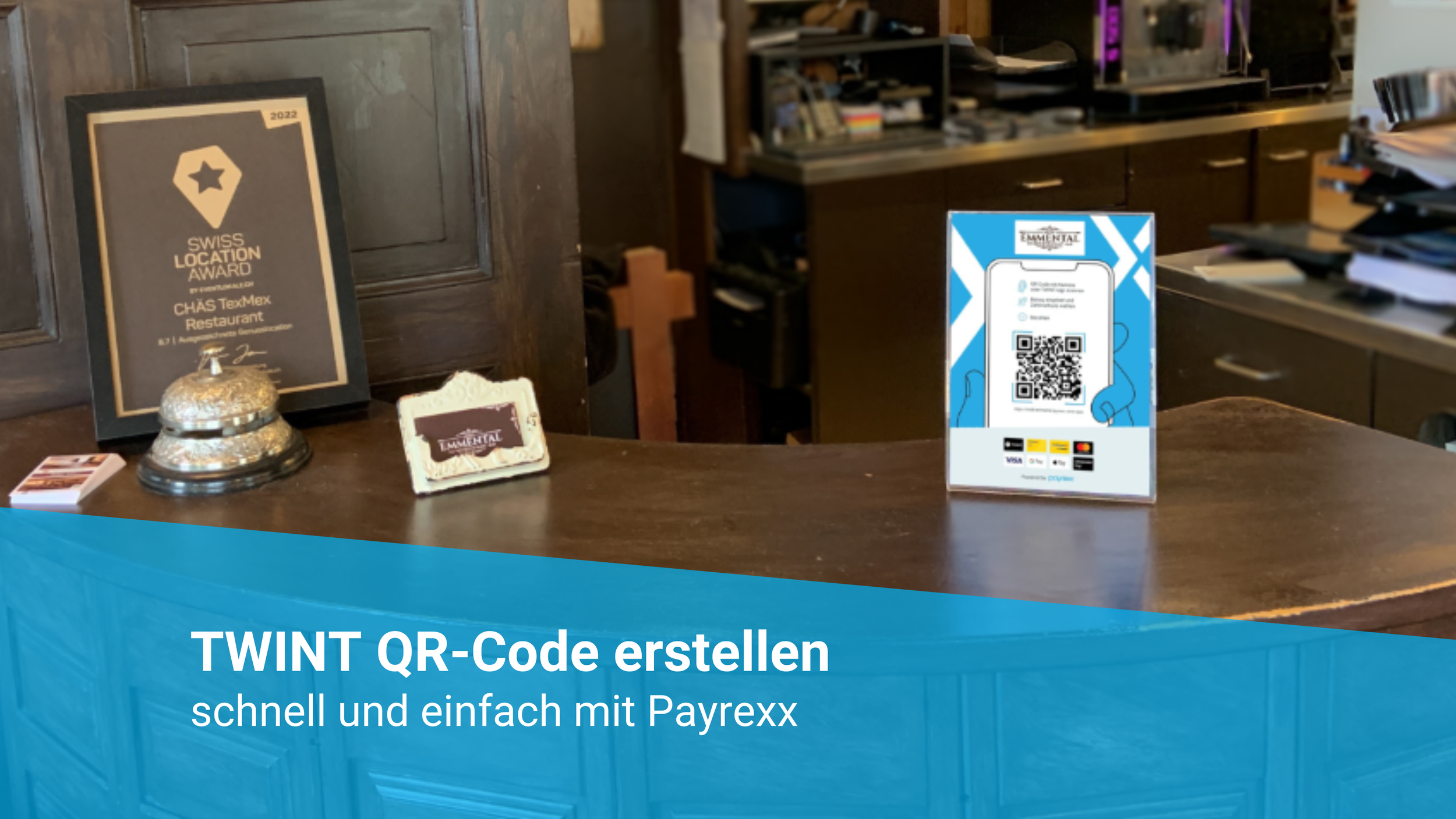 Creare un codice QR TWINT in modo semplice e veloce con Payrexx QR Pay