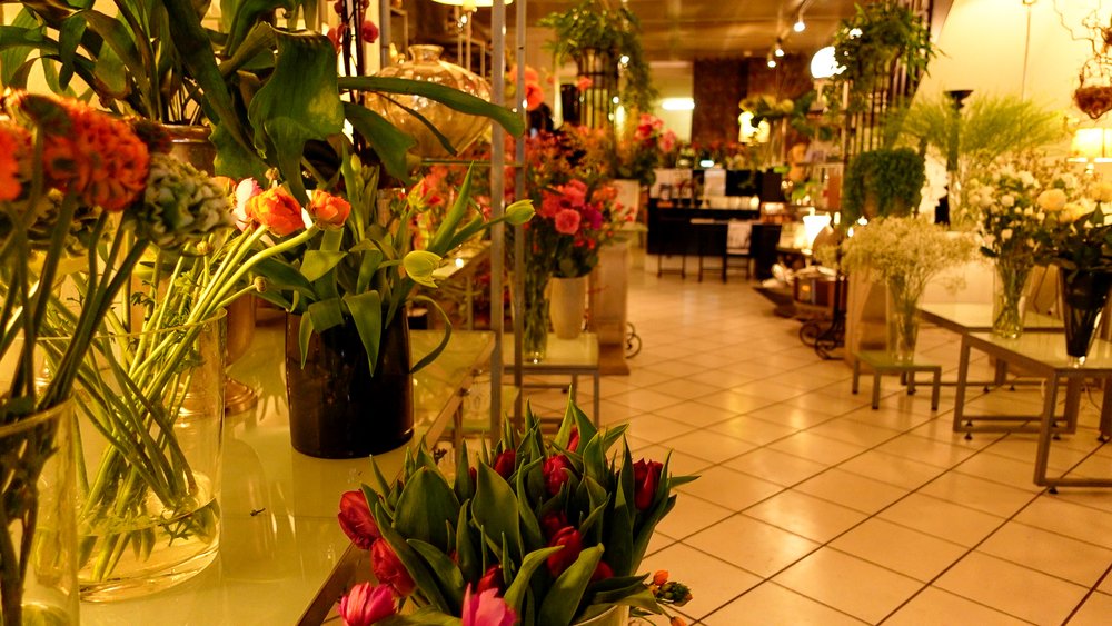  Die Atmosphäre bei Florist Ali ist leicht orientalisch angehaucht. 