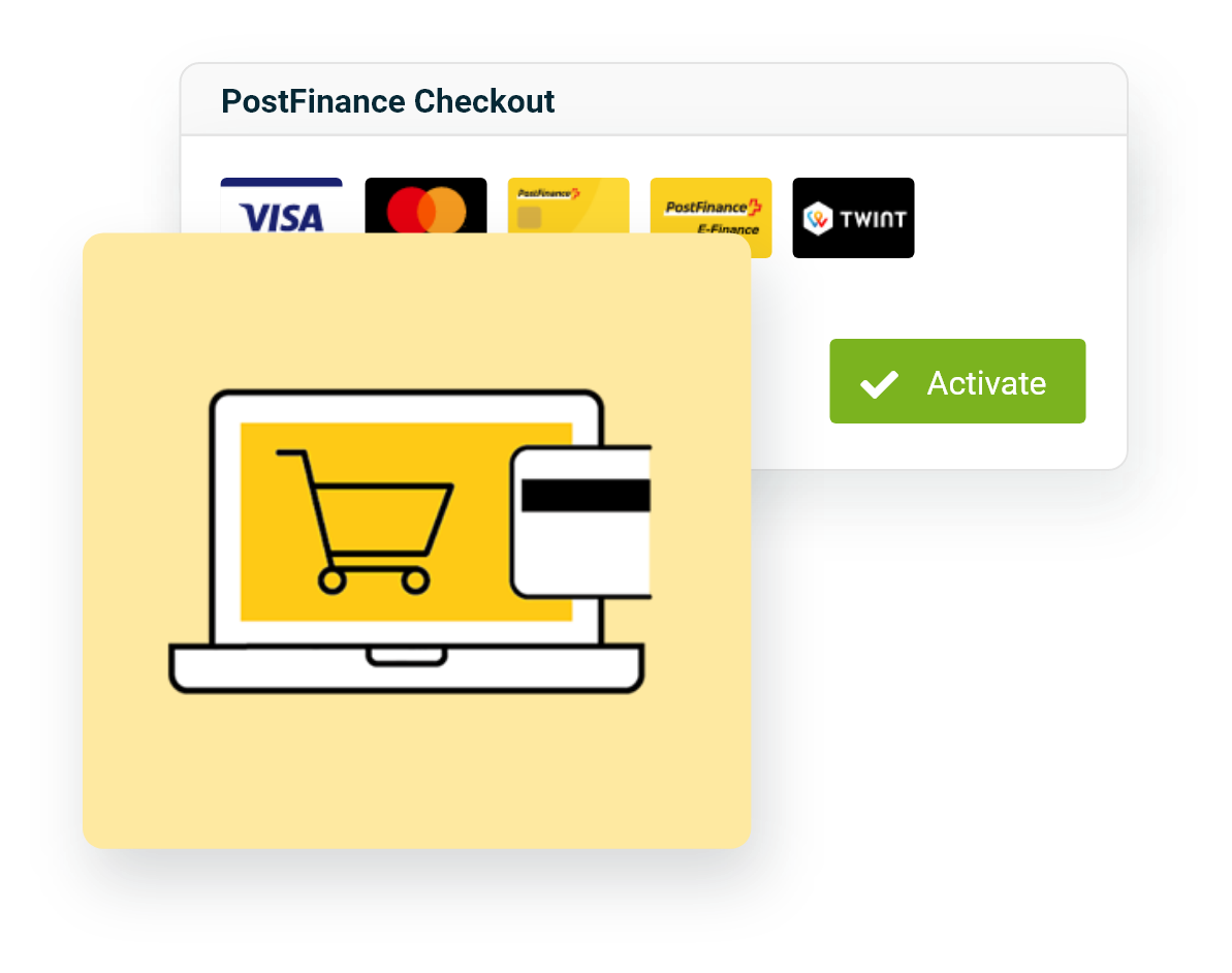 postfinancecheckout all-in-one advantages payrexx