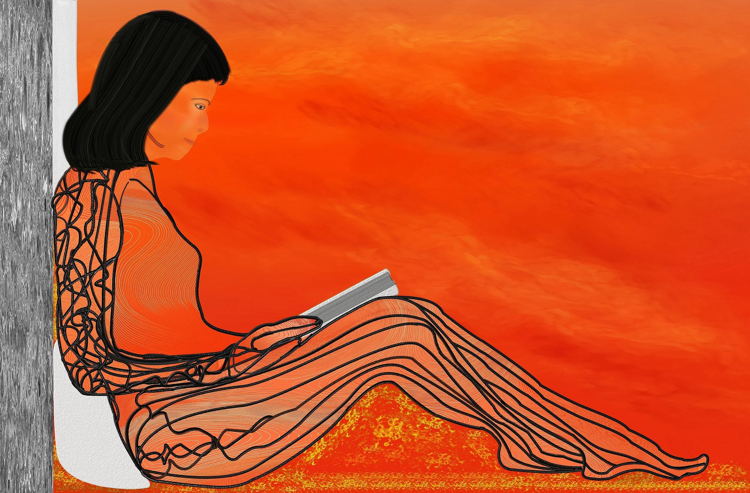 Organic Forms #11 - Summer Reading - 36