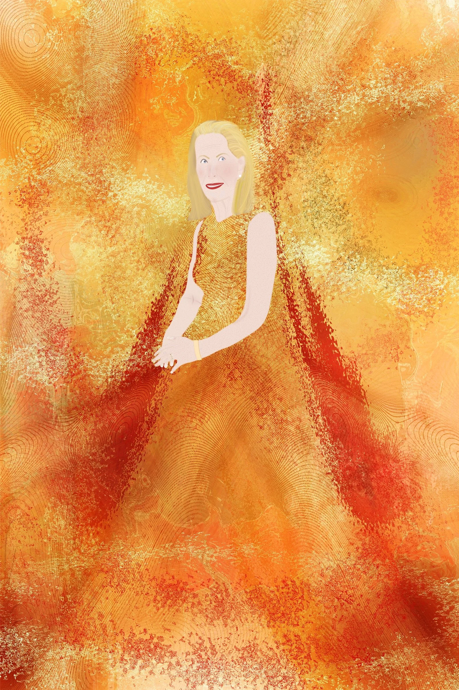 Organic Forms #18 - Excellence - 24" wide x 36" tall