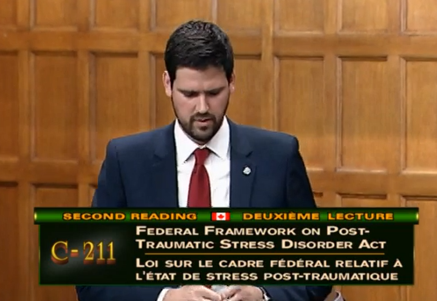 Bill C-211 – Federal Framework on Post-Traumatic Stress Disorder Act