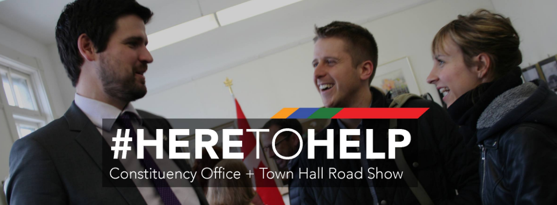 THIS SUMMER, SEAN FRASER IS BRINGING THE CONSTITUENCY OFFICE TO YOU
