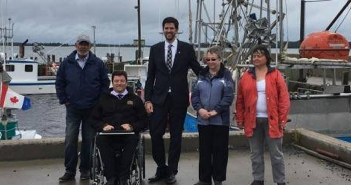 The Government of Canada Invests in Seven Fishing Harbours in Central Nova
