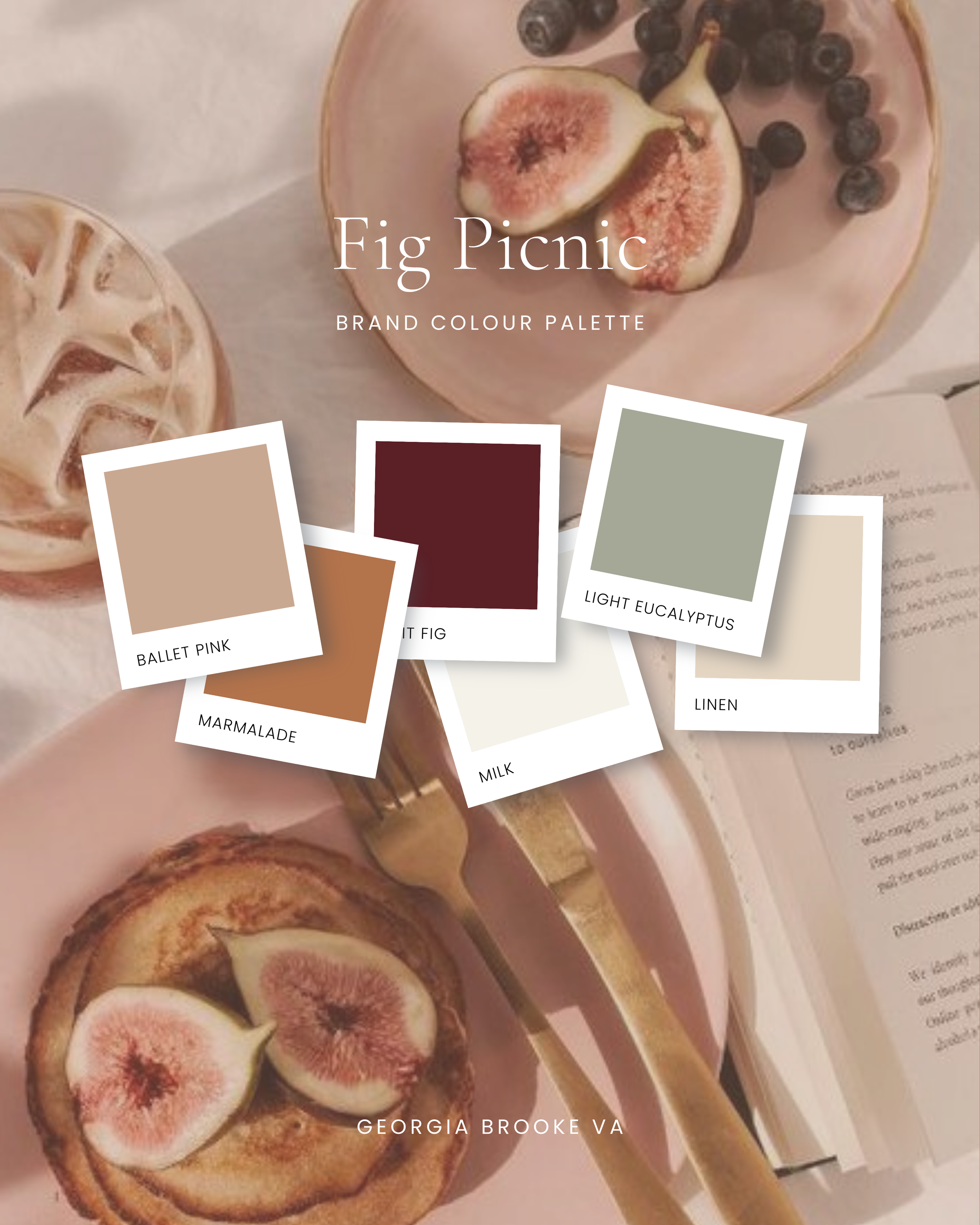 Colour palette service for small business owners and new entrepreneurs, offering high quality, fully custom colour pairings, designed by a brand designer in Western Australia.