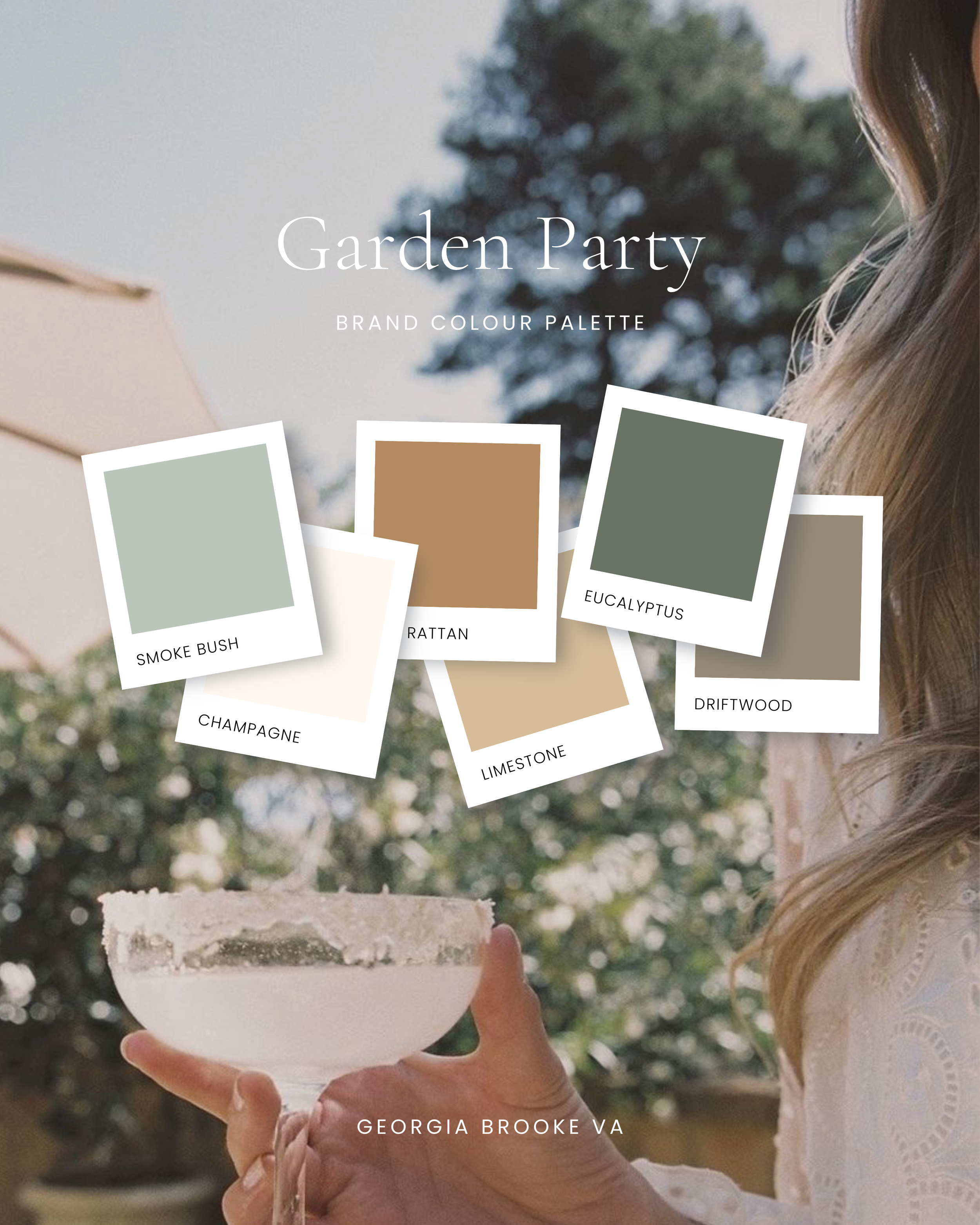 Colour palette service for small business owners and new entrepreneurs, offering high quality, fully custom colour pairings, designed by a brand designer in Western Australia.