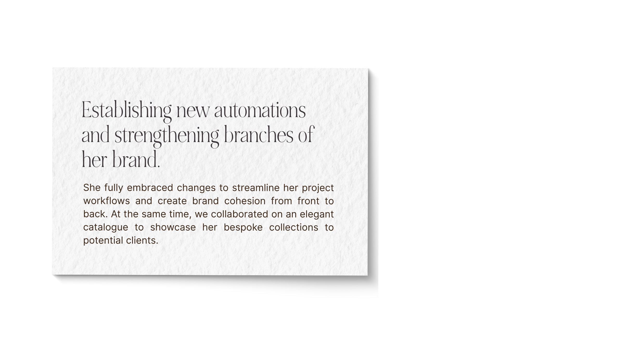 brand cohesion and consistency for interior designers