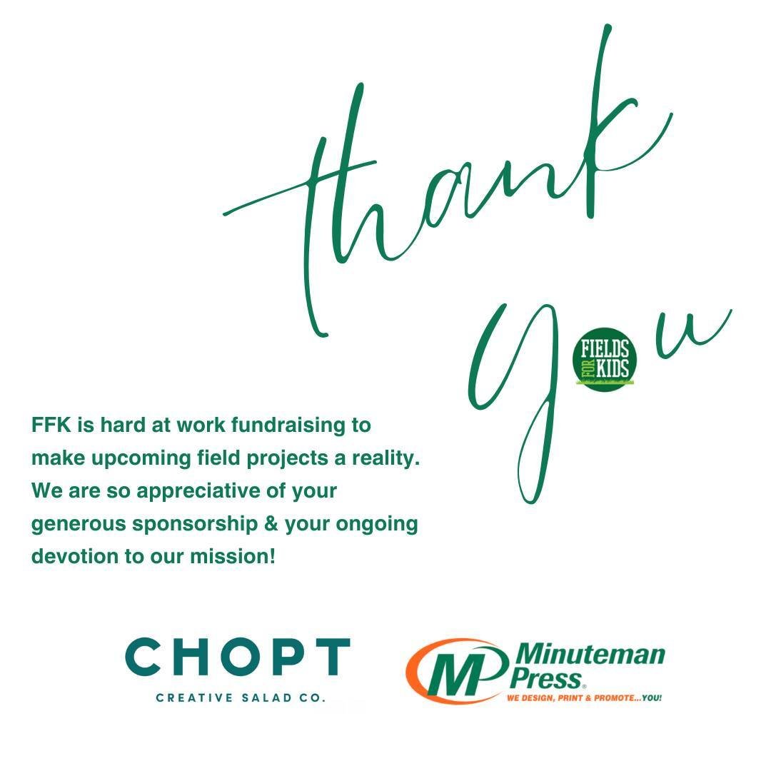 A Big Team THANK YOU to Chris Greene from @mmp_whiteplains for contributing all new banners and @choptsalad for donating a portion of sales from our Chopt Gives Day. Every dollar matters...spread the word!