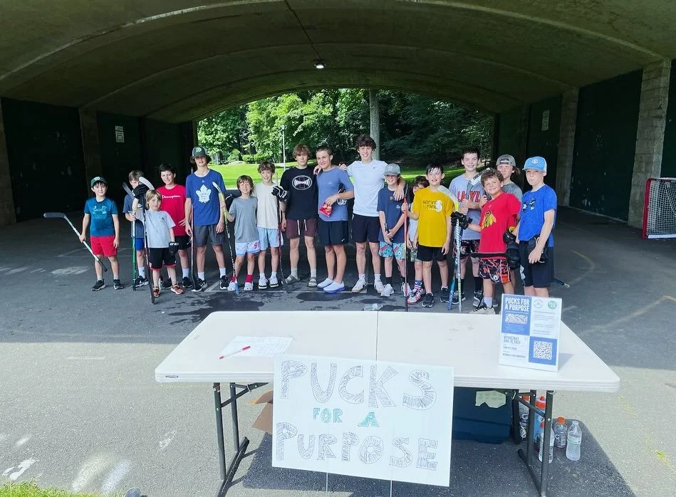 THANK YOU, Henry Doherty for recently organizing a street hockey fundraiser to raise money for FFK! You are a true change maker. We all should be inspired by your passion for sports and your dedication to the Larchmont-Mamaroneck community. Impactful