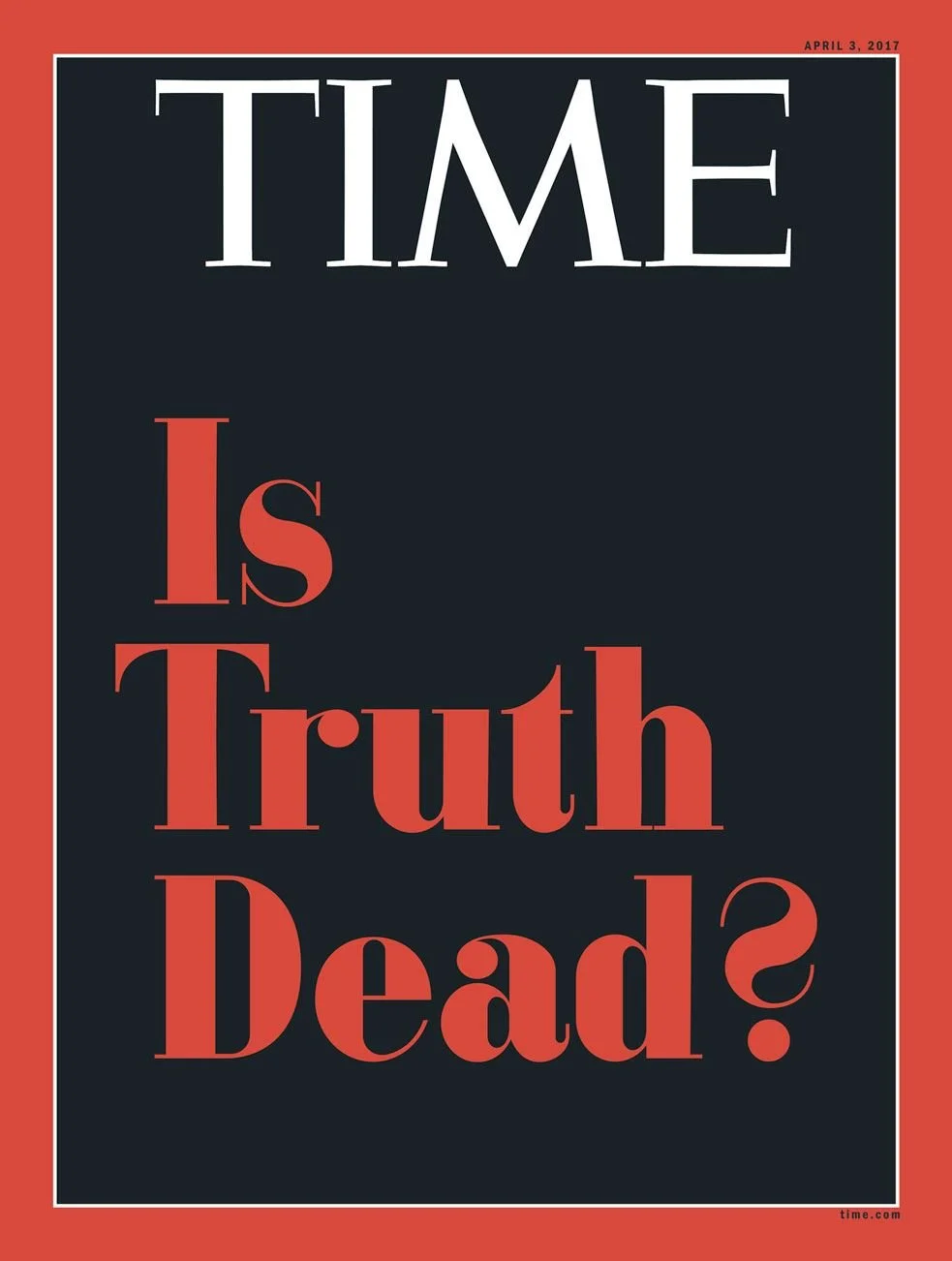 Truth really does matter  