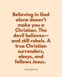 Are Christians saved by their doctrine?