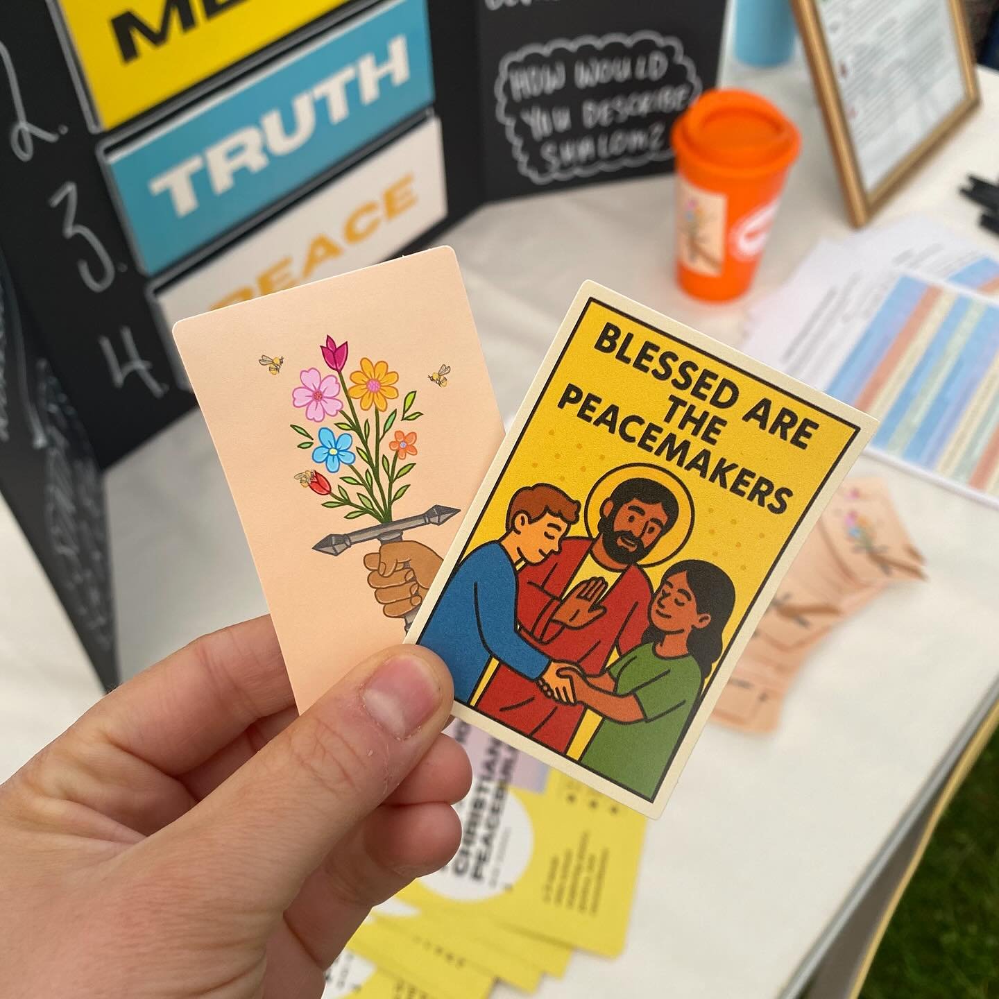 Swipe for a glimpse into our WISE (Wales, Ireland, Scotland, England) YWAM gathering this past weekend! Our FCP table stickers, making fifteens for 200+ people, giving an update about what YWAM Ireland has been up to, and an amazing ceili night by Mi