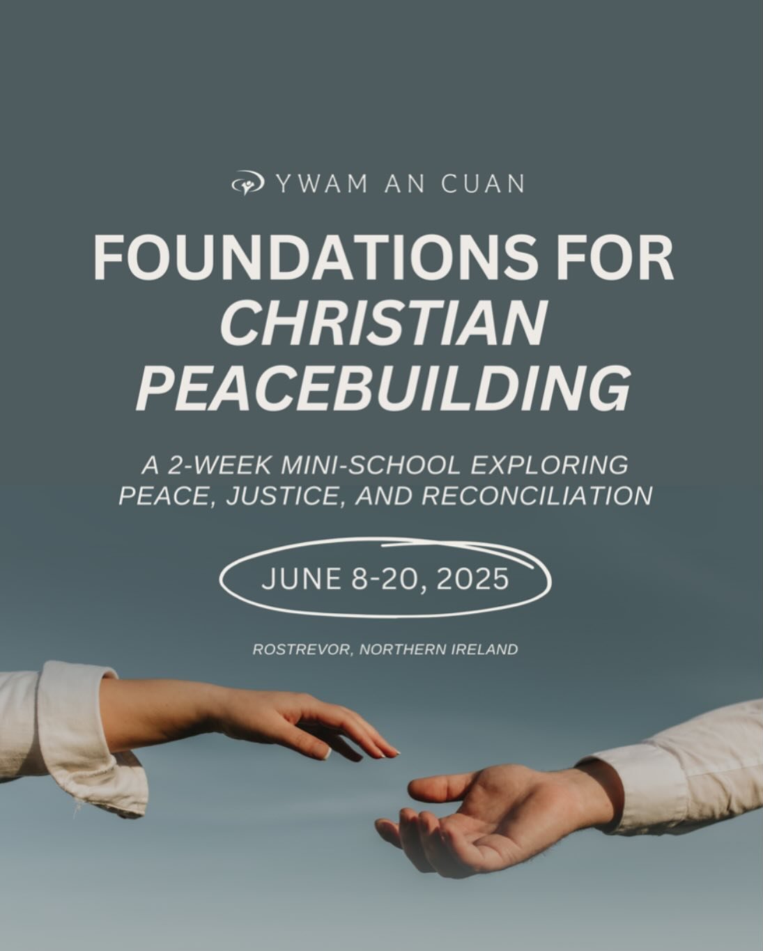 We are just 2 months away from our next Foundations for Christian Peacebuilding Mini-school!
What does the gospel have to say to issues like extreme poverty, war, injuistice, and broken relationships? 
What does God&rsquo;s vision of a reconciled wor