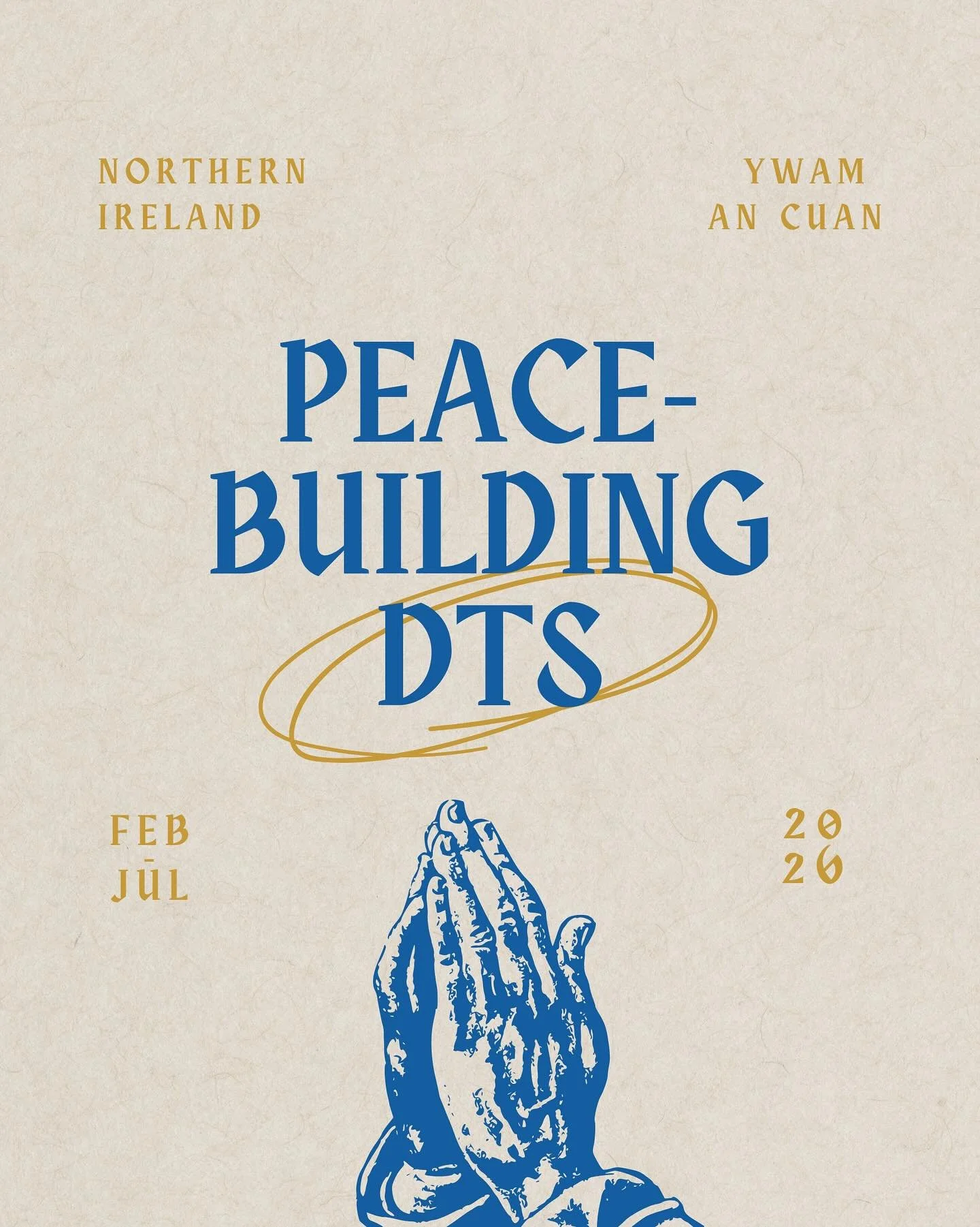 🌿 Announcing our 2026 Peacebuilding DTS at YWAM An Cuan starting February 2! This 6-month discipleship school is designed to equip you to live and lead like Jesus in contexts of conflict, reconciliation, and hope.
With 13 weeks of focused training a