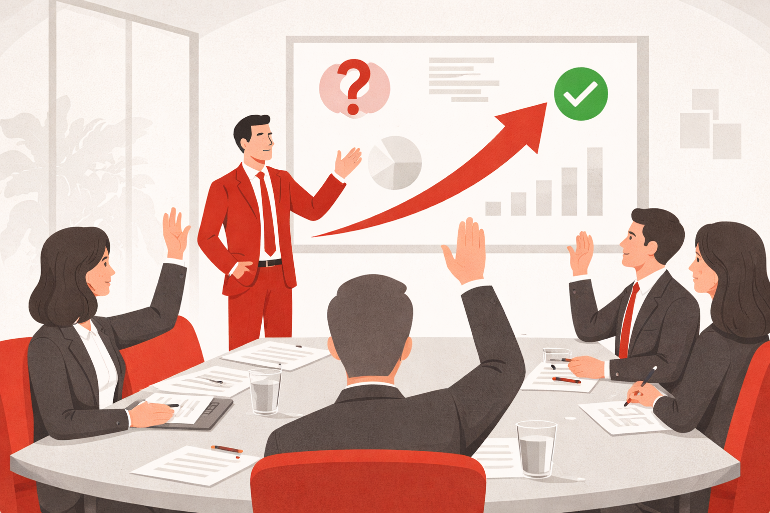 Préparer un comité décisionnel : transformer la réunion en point d’inflexion