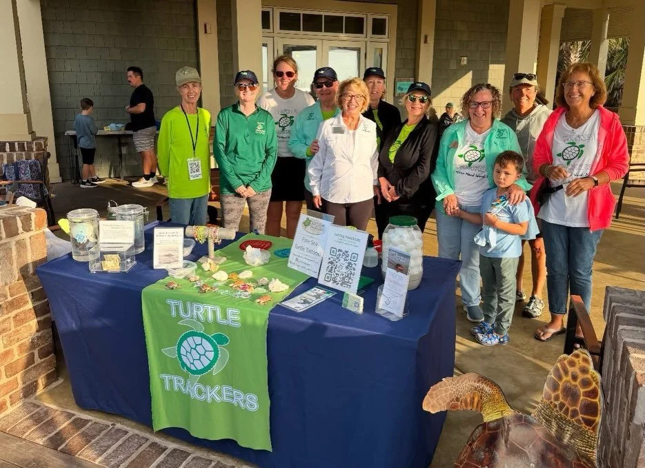 Another successful Dolphin Dash on a beautiful beach day. Special thanks to all our Turtle Tracker Volunteers.  Thanks also to @hiltonheadrunningcompany and @seapinesresort.