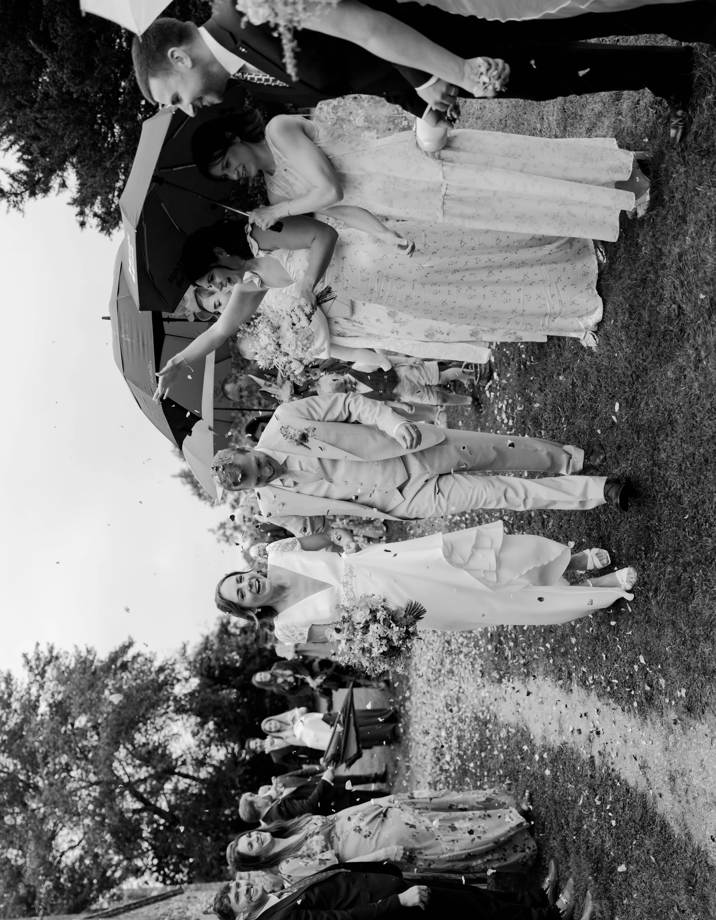No matter the weather, the confetti is a vibe!

This is one of the most joyful parts of the day, you&rsquo;ve just said your vows, exchanged rings, and these are your first moments outside as a married couple! 

Confetti should be fun, carefree and 1