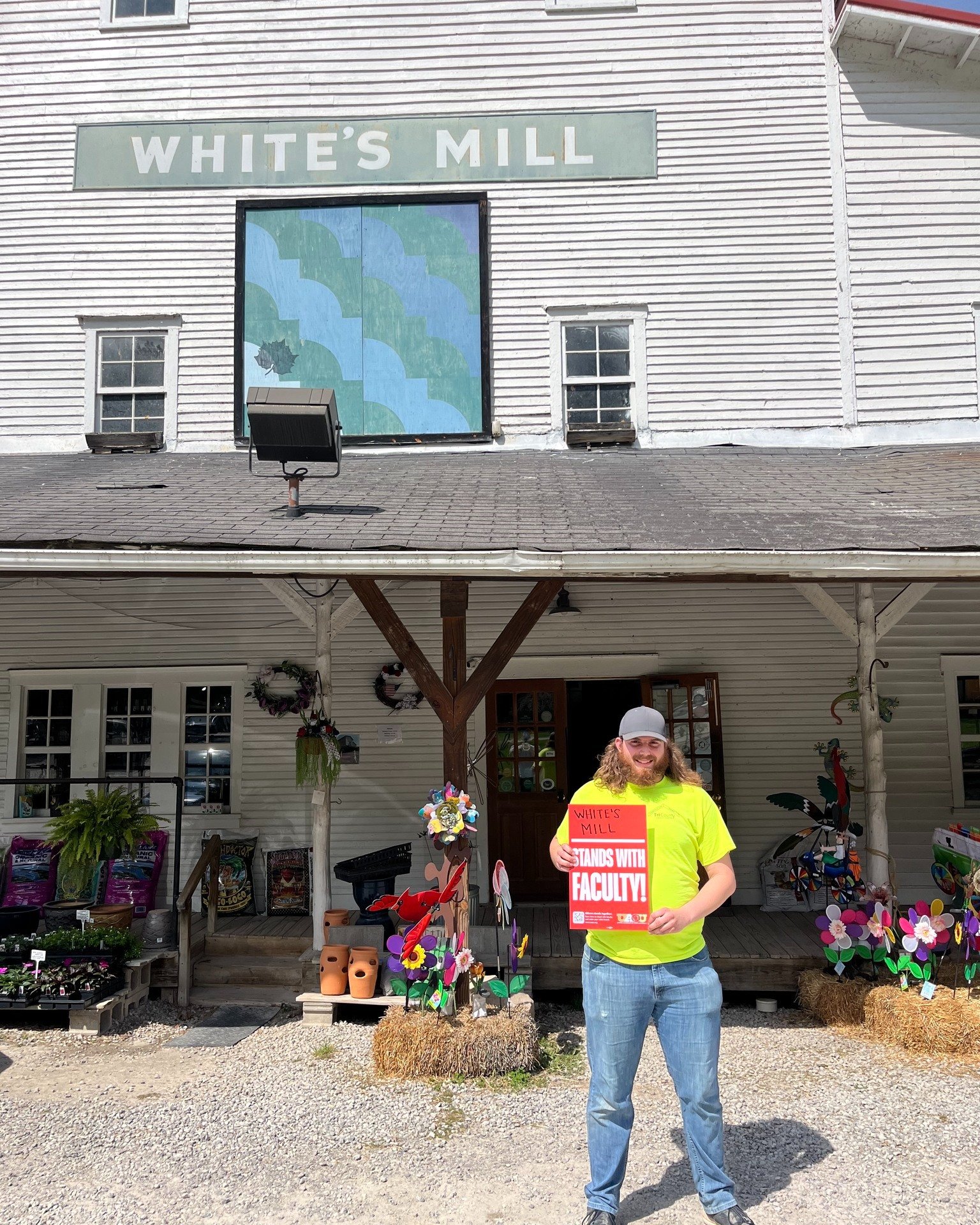 @whitesmill stands with Ohio University faculty!

As a historic mill and small business serving the Athens community, their support highlights the shared investment in a strong and sustainable future for OU.

#WhitesMill #StandWithFaculty #AthensStan