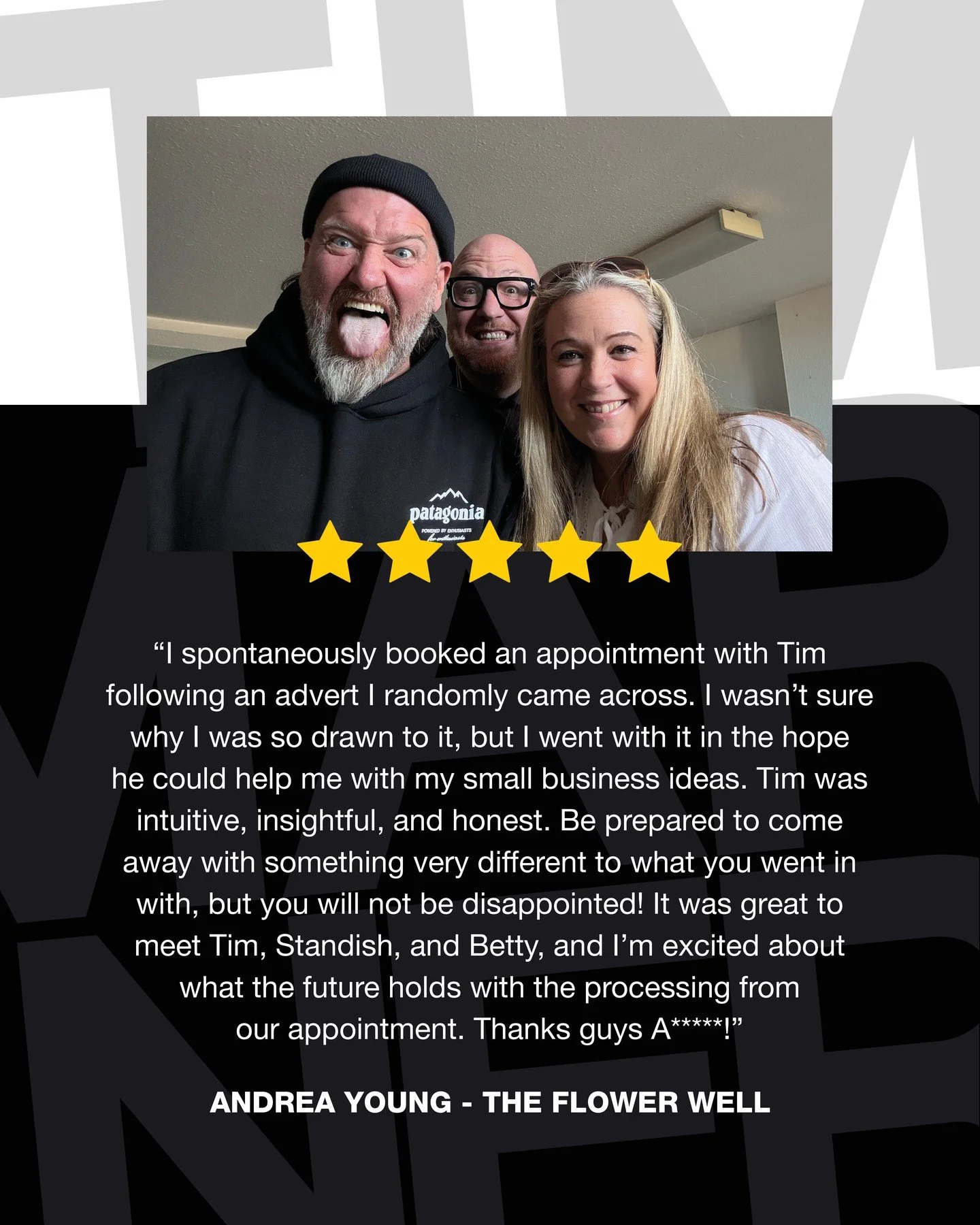 Thank you for your wonderful review, Andrea! We're so glad that the meeting exceeded your expectations and provided you with valuable insights for your business ideas. We look forward to supporting you on your journey!

#Branding #BusinessGuidance #B