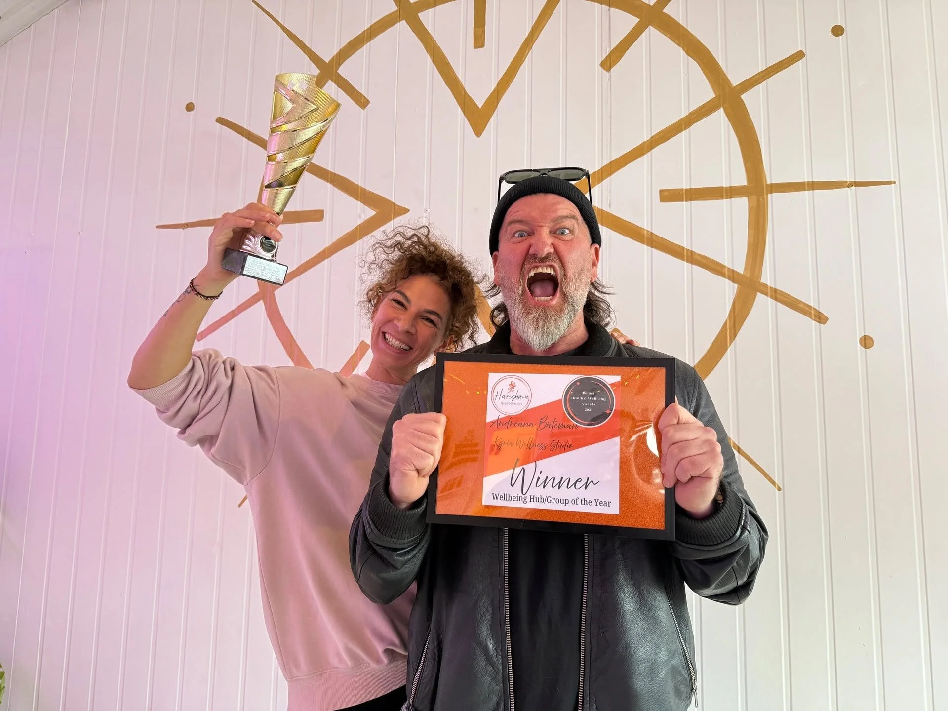 Ever noticed how many of our clients end up on stage with a trophy in hand?

It&rsquo;s not a coincidence.

Just like Andreanna and her brand Kyria Yoga when you know who you are and what you stand for, the world can&rsquo;t help but notice.

We don&