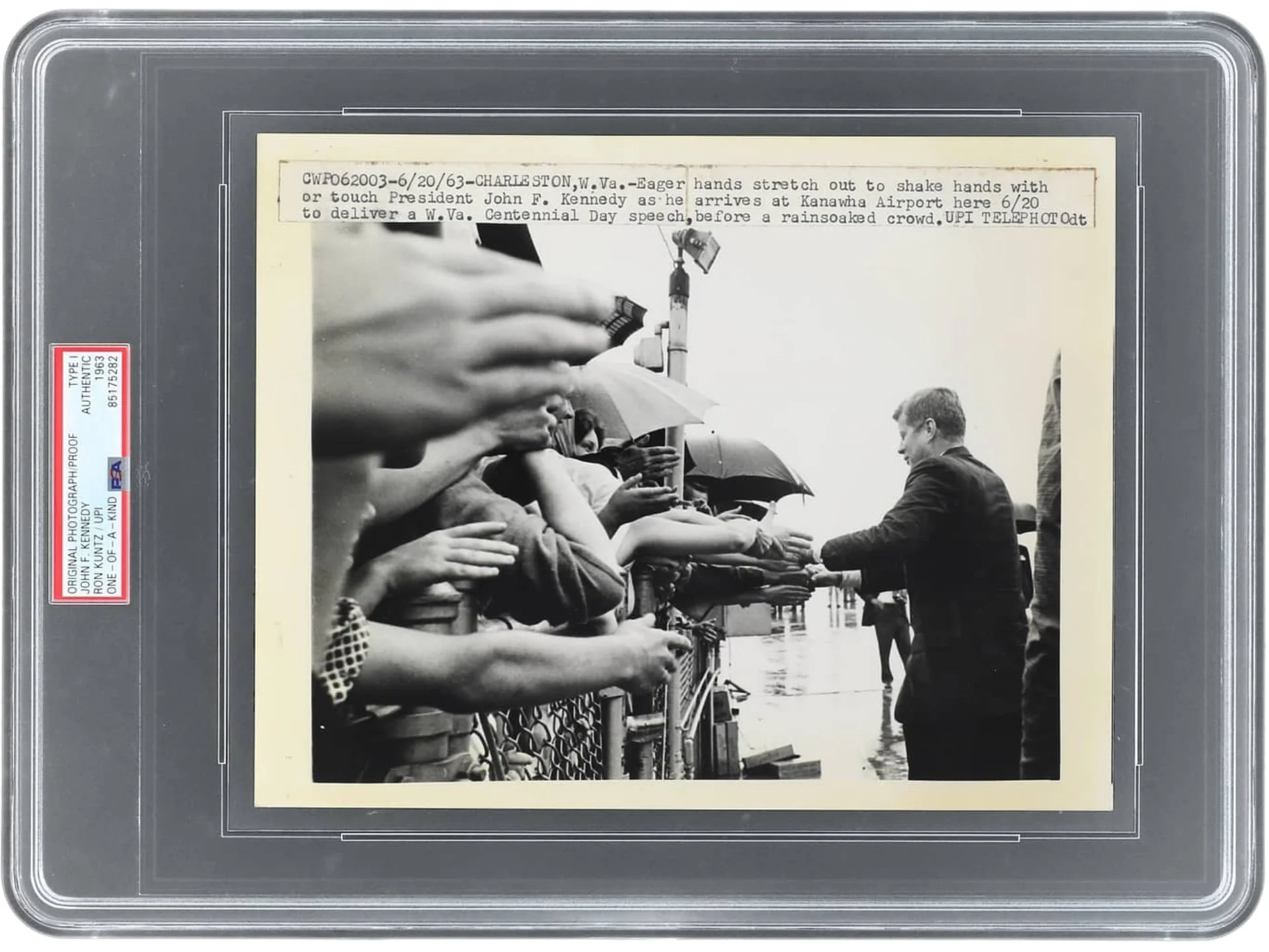 TYPE 1 1963 John F. Kennedy - Original Photo by Ron Kuntz