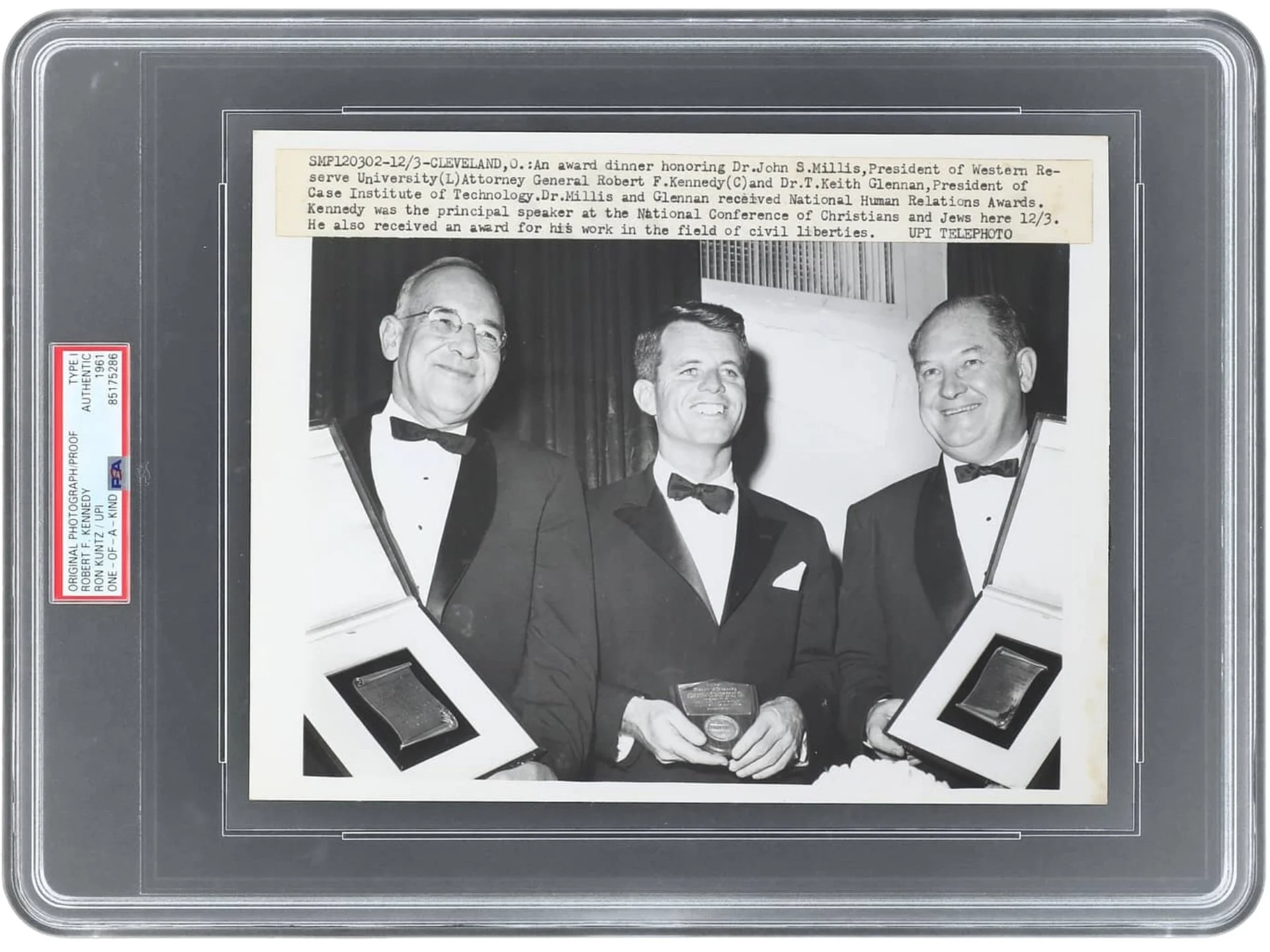 TYPE 1 1961 Robert F. Kennedy - Original Proof Photo by Ron Kuntz