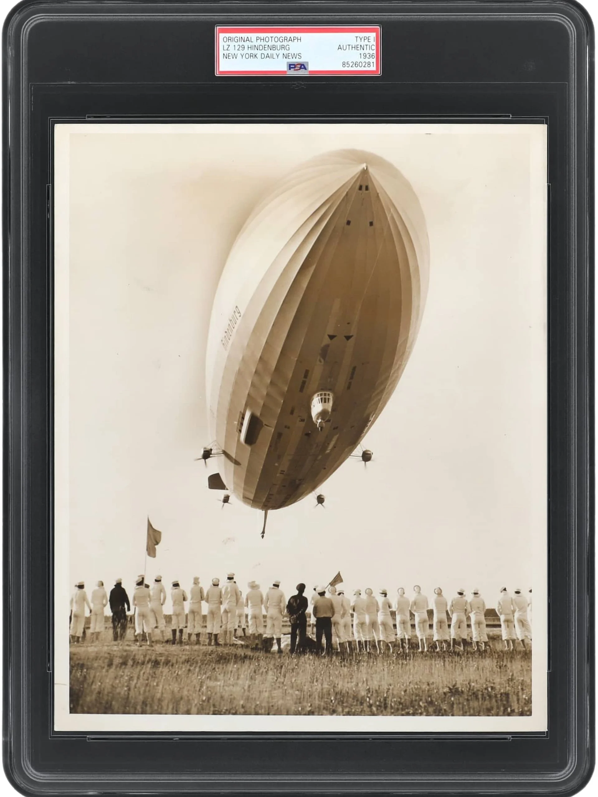 TYPE 1 1936 Hindenburg Airship - Original Photo